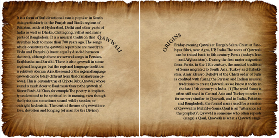 Tribute to Nusrat Fateh Ali Khan: Tribute 